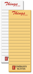 Promotional Sticky Notes: 3 inch x 8 inch Sticky Notes